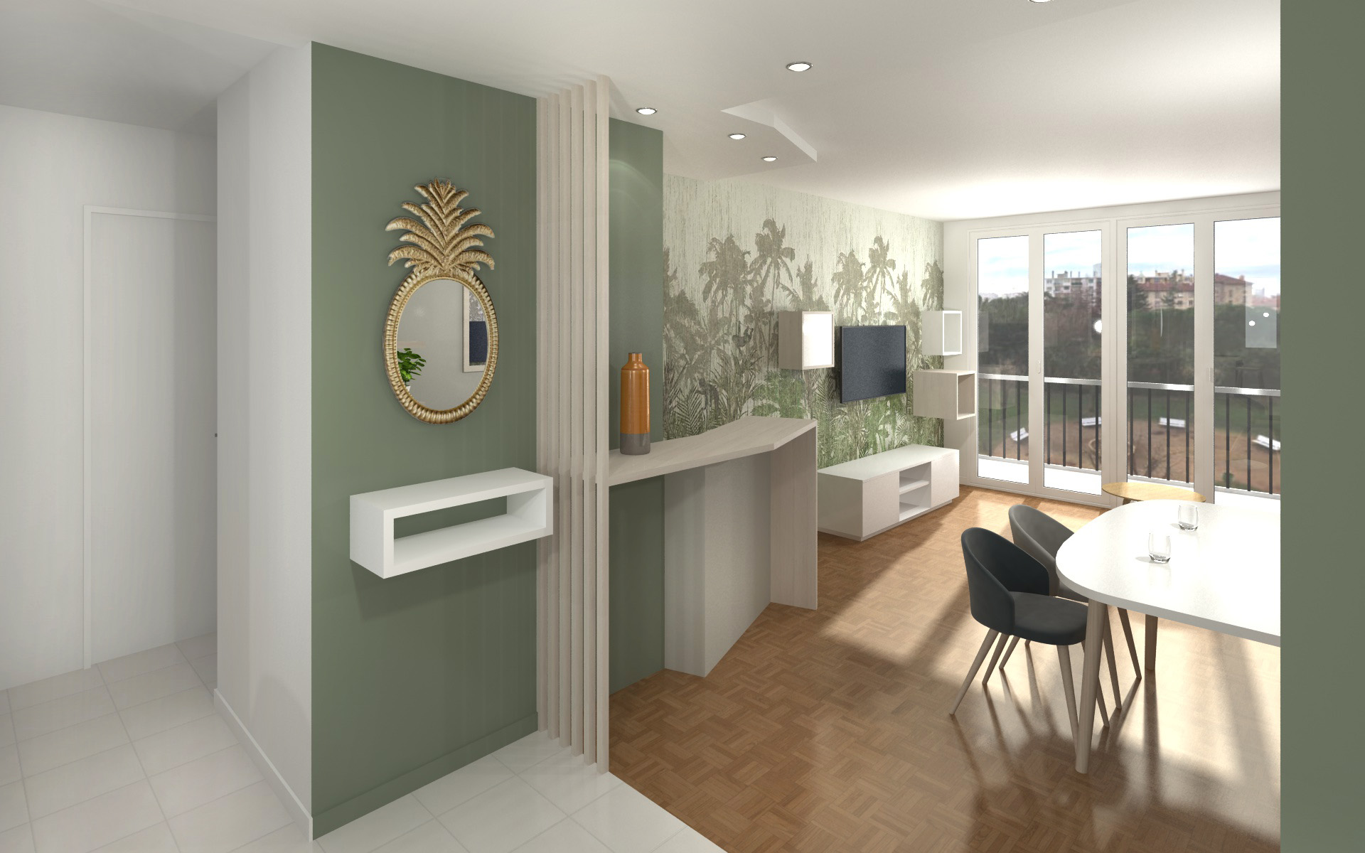 Appartement - conception d'un espace séjour
