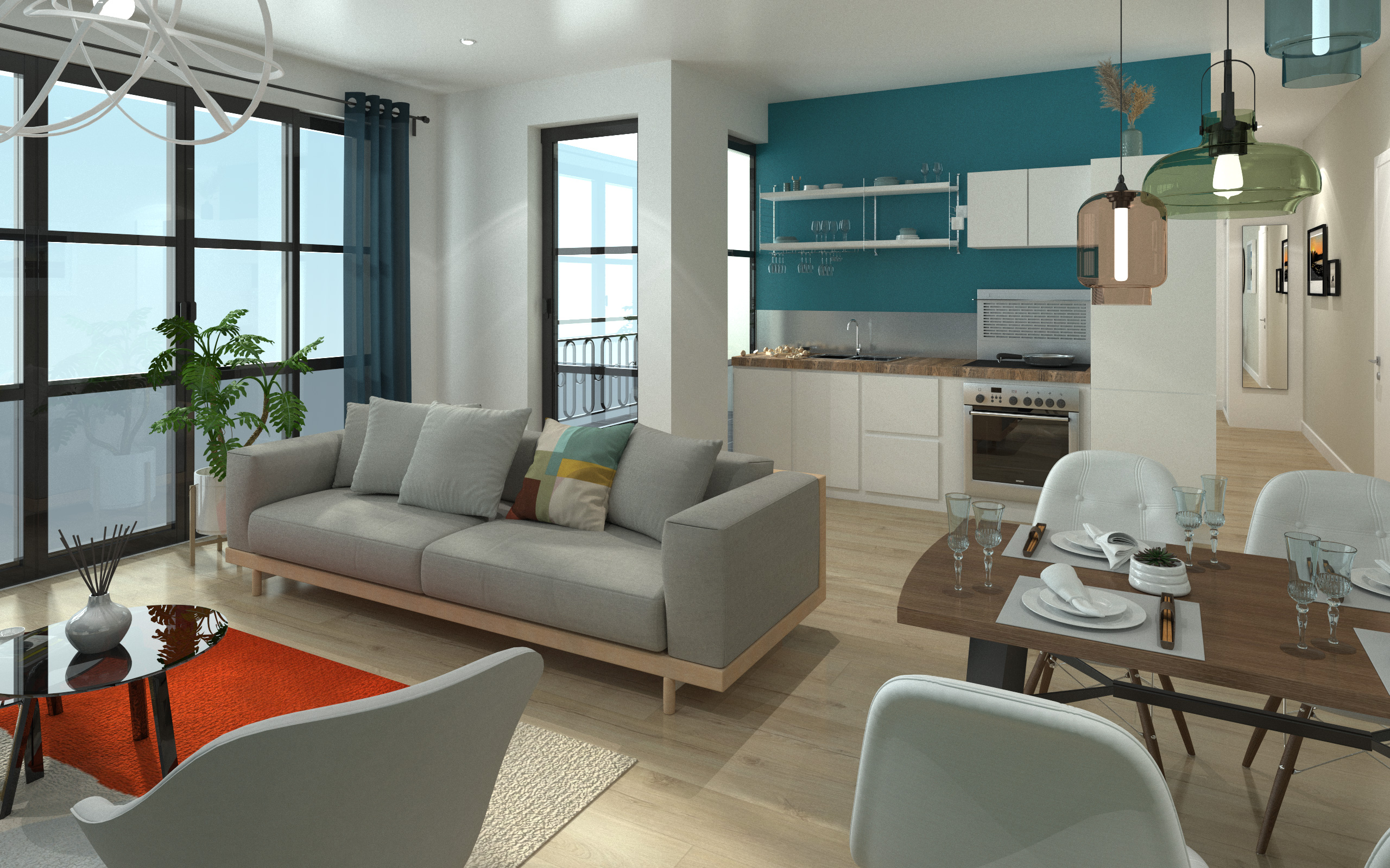 Un appartement témoin T3