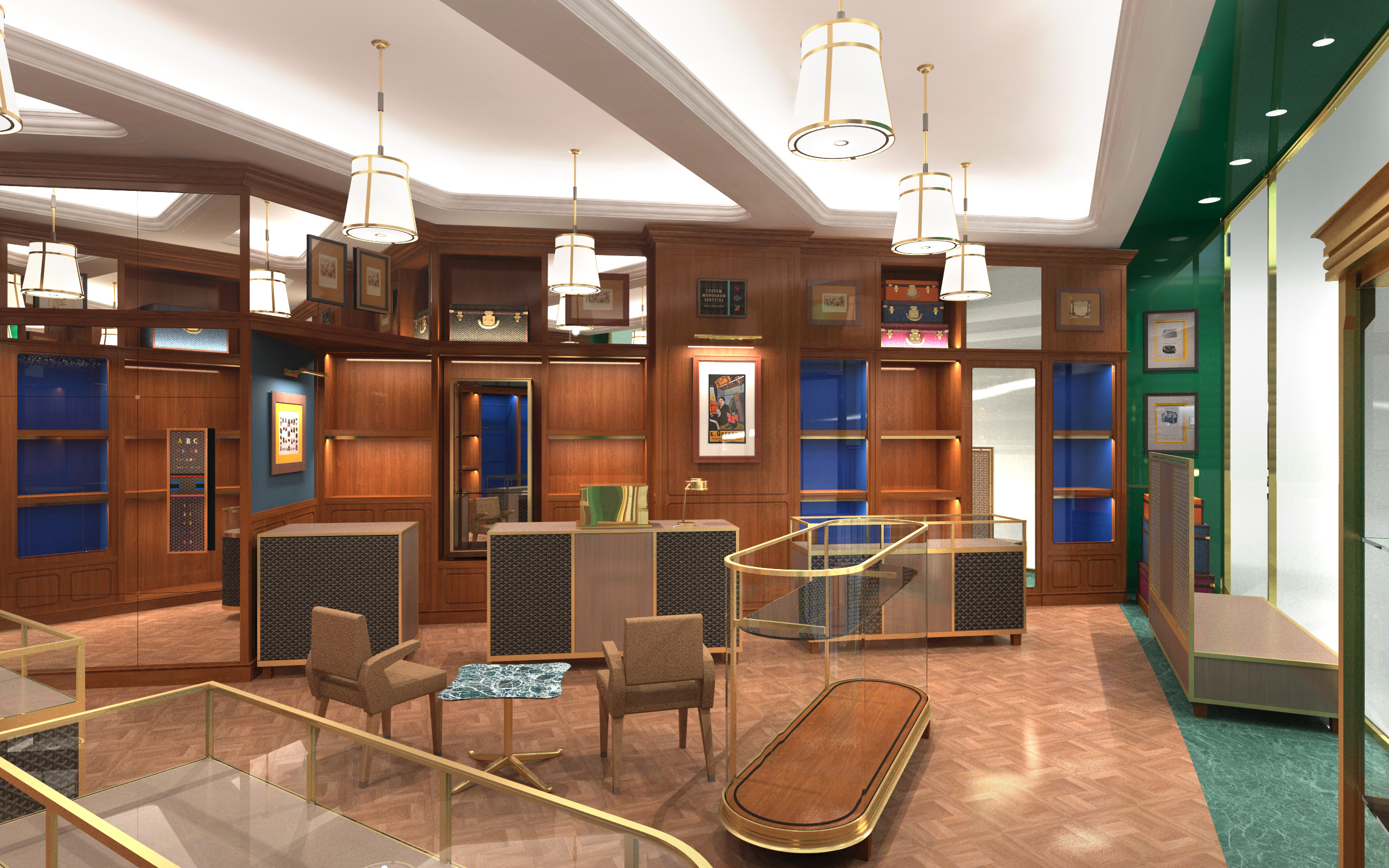 Boutique Goyard à Singapour