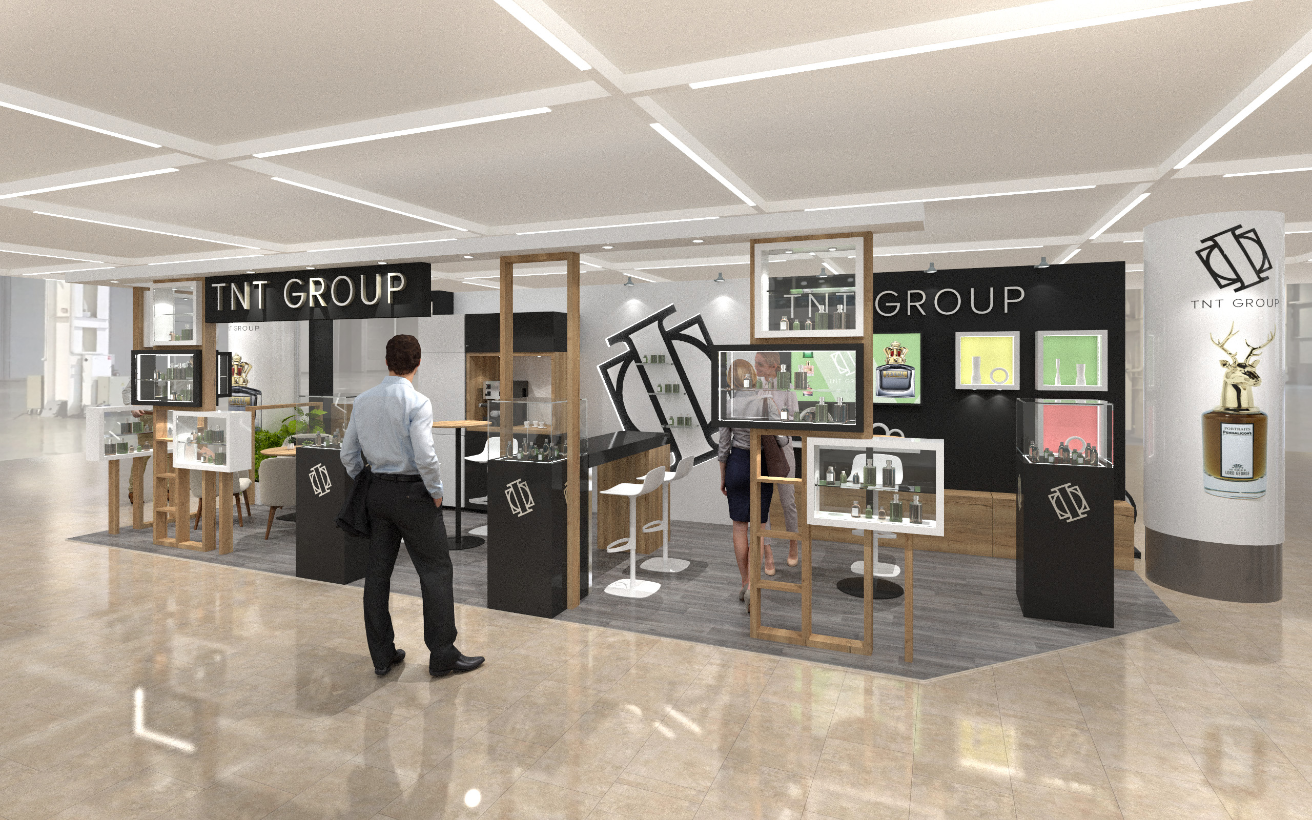Stand TNT Group salon LuxePack
