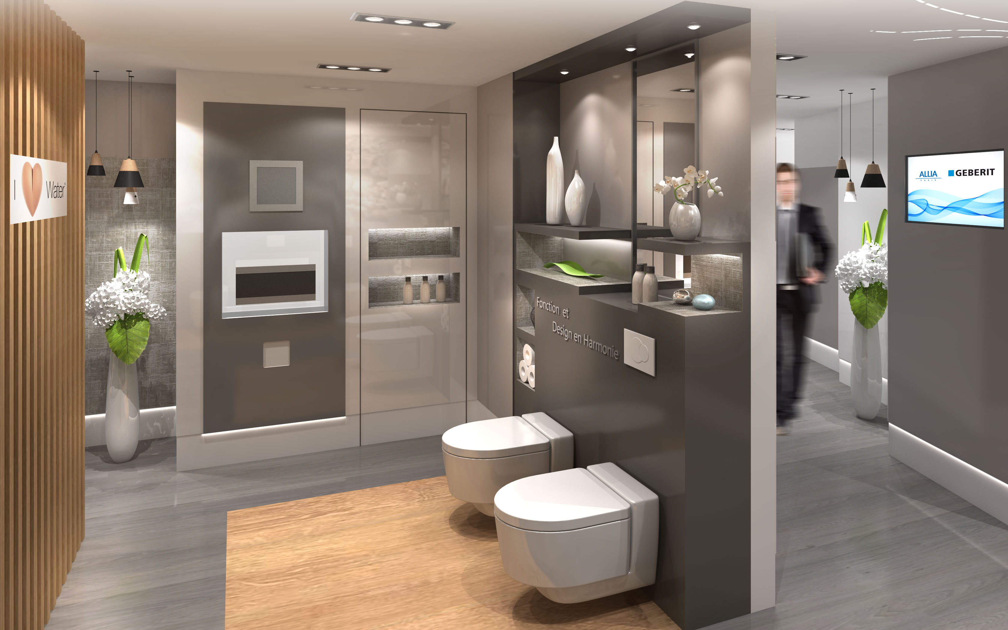 Showroom Allia Geberit Paris 